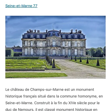 Proche Paris Et Disney-calme Absolu Willa Vaires-sur-Marne